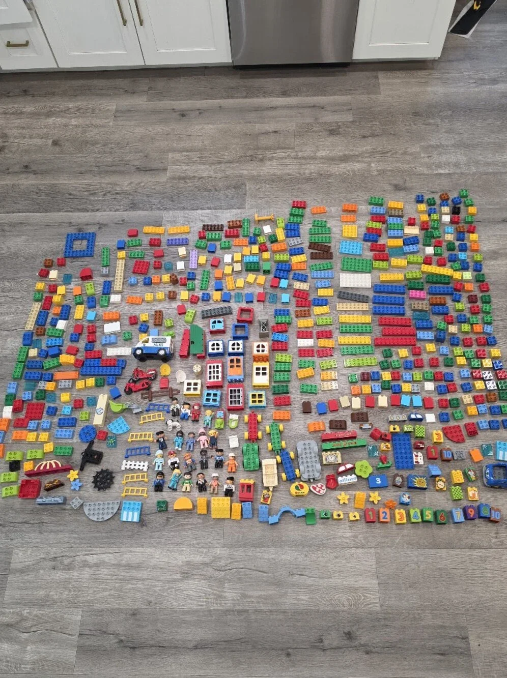 Lego mixed color